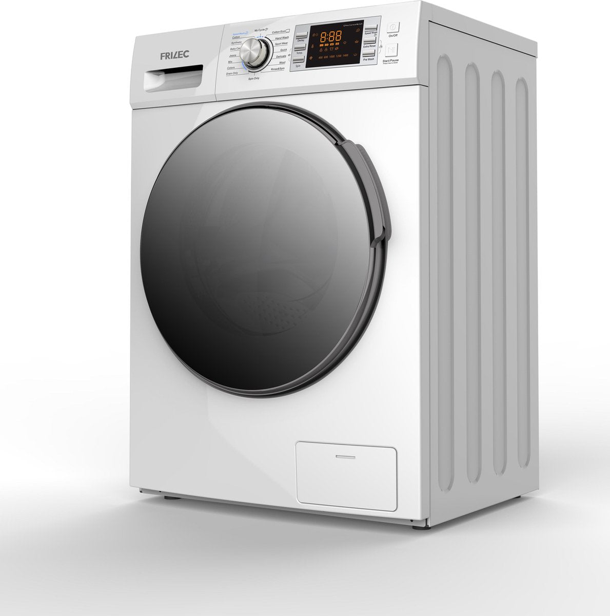 FRILEC - Washing machine 9kg 1400trn A+++ Twin-Jet ECO 16progr Inverter start delay 