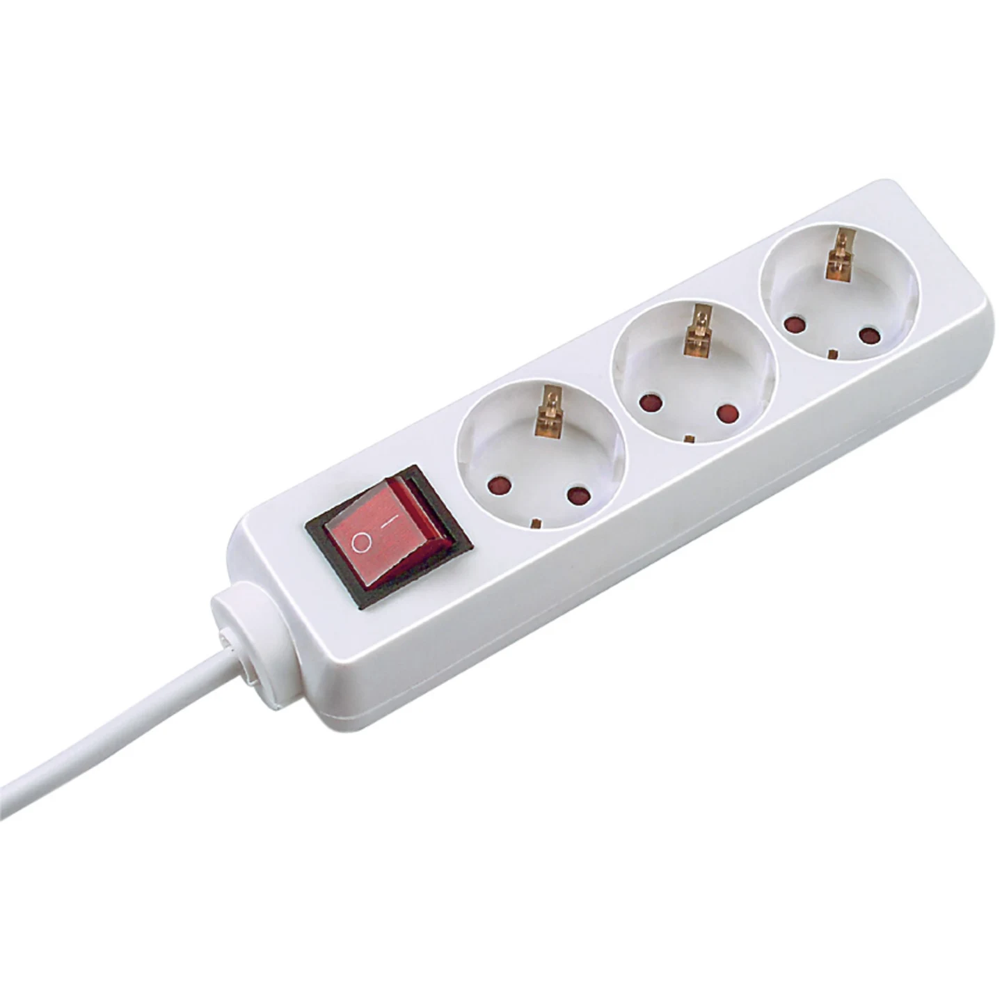 Power strip 3V+RA+SWITCH+SN.1.5M WHITE