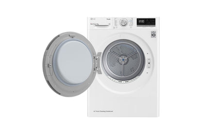 LG - Heat pump dryer 8kg A++ WiFi EcoHybrid AutoClean AntiCrease 