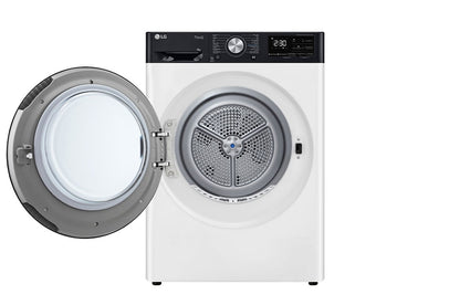 LG - Heat pump dryer 9kg A+++ WiFi EcoHybrid AutoClean Glass Door 