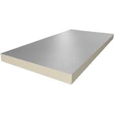 PIR 2-zijdig Glasvlies 1200x600x80mm Rd:3.05 6pl/pak (=4,32 m²): PIR isolatieplaat met afmetingen 1200x600x80mm, Rd-waarde van 3.05, 6 platen per pak, totale dekking van 4,32 m².