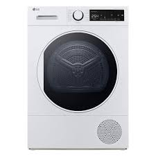 LG - Warmtepompdroger 8kg A++ Black Door