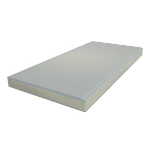 PIR + Fermacell 2AK 2600x600x30+12,5mm Rd:1,4 (=1,56 m²): PIR + Fermacell 2AK plaat, afmetingen 2600x600x30+12,5mm, Rd-waarde van 1,4, geschikt voor 1,56 m².