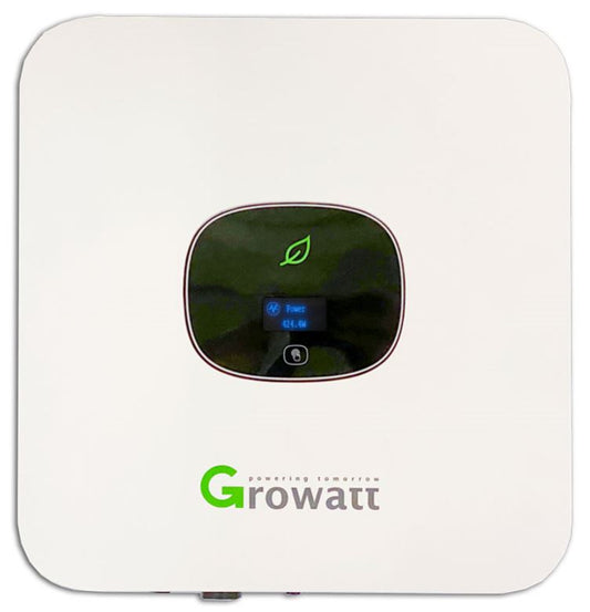 Growatt MIC 3000TL-X Omvormer 3KW,1F, 1MPPT: "Growatt MIC 3000TL-X 3 kW eenfasige omvormer met 1 MPPT"